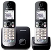 Image de Panasonic KX-TG6812 Téléphone DECT Identification de l'appelant Noir, Gris - téléphones (Téléphone DECT, Haut-parleur, 120 entrées, Identification de l'appelant, Noir, Gris) en occasion ou reconditionné
