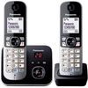 Image de Panasonic KX-TG6822GB téléphone Téléphone DECT Identification de l'appelant Noir, Argent - Neuf