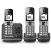 Image de Panasonic KX-TGD323 DECT Phone Trio Set avec répondeur - Noir