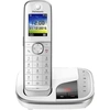 Image de Panasonic KX-TGJ320GW - Téléphone sans fil - répondeur avec identification de l'appelant - DECT - blanc