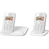 Image de Panasonic KX-TGC412 Téléphone sans Fil Dect Blanc [Version Française] en occasion ou reconditionné