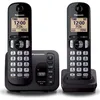 Image de Téléphone sans fil duo dect noir avec répondeur - Panasonic - KXTGC222FRB -