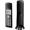 Image de Panasonic KX-TGK220 - Téléphone sans fil - Répondeur avec identification de l'appelant - DECT\GAP - fonction d'appel tridirectionnel - noir
