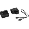 Image de Panasonic DMW-BTC12E - Chargeur de batterie - pour Panasonic DMW-BLC12, DMW-BLC12E, DMW-BLG10, DMW-BLG10E, DMW-BLH7