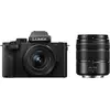 Image de Panasonic Lumix DC-G100D noir + H-FS 12-32 + H-FS 45-150 E