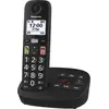 Image de Panasonic KX-TGU130EXB téléphone Téléphone analog/dect Noir
