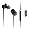 Image de Panasonic RP-TCM225DEK casque Avec fil Ecouteurs Appels/Musique USB Type-C Noir - Neuf