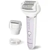 Image de Épilateur Électrique Wet & Dry Panasonic Es-ey30av503 Rechargeable Violet 60 Pincettes 2 Têtes
