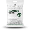 Image de Tee en bamboo Masters (x15) Blanc 8,3 cm TEB0005