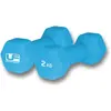 Image de Urban Fitness haltères néoprène Hex bleu - 2 x 2kg - Ensemble de fitness