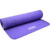 Image de Tapis de yoga Urban Fitness violet, 6 mm, en TPE, antidérapant, 183 x 61 cm, confortable