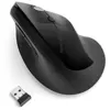 Image de Kensington Souris Sans Fil - Design Vertical Ergonomique Pro Fit 2.4 GH avec Molette de Défilement & 4 Boutons pour éviter l'épicondylite ou les syndromes TMS; Noir (K75501EU) en occasion ou reconditionné