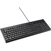 Image de Kensington KB100 EQ, Pleine taille (100 %), Câble, Noir