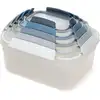 Image de Joseph Joseph Nest Lock Lot de 5 boîtes de conservation, bleu