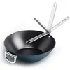 Image de Joseph Joseph Space, Rond, wok/poêle à frire, Bleu, céramique, 232 °C, aluminium