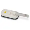 Image de brosse à carrelage 2 en 1 Joseph Joseph CleanTech , nettoyage en profondeur, avec poils durs et brosse à joints amovible, compatible avec la tige extensible, ergonomique - Pierre