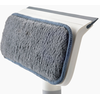 Image de Nettoyant Microfibre De Remplacement Pour Vitres Joseph Joseph Cleantech , Accessoire De Nettoyage Pour Vitres, Nettoyage Sans Trace, Facile À Appliquer, Lavable, Réutilisable, Haute Qualité - Bleu.