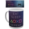 Image de Tasse Playstation - Manger Dormir Jouer Répéter