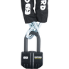 Image de Cadenas d'alarme OXFORD Boss 16 mm + chaîne 12 mm x 2,0 m - Sold Secure Gold / FG SBSC / ART4