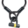 Image de Câble Antivol Oxford 2 M X 15 Mm En Acier Renforcé Haute Sécurité