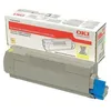 Image de Toner jaune d'origine Oki C833 - 46443101 [Pag-10000] - Neuf