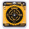 Image de Dewalt   Lame De Scie Circulaire 184mm   Alésage 16mm   24 Dents Pour Coupes Précises Dans Bois Dur   Compatible Scies Portatives Et Fixes