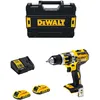 Image de Dewalt Dcd795d2-qw - Xr 18v 13mm 60nm Marteau Perforateur À Batterie Sans Balais Avec 2 X 2.0ah Li-ion Batteries Avec Boîtier Tstak