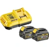 Image de DEWALT Kit de démarrage sans fil FlexVolt 2xBatterie (54/18V)+Chargeur