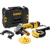 Image de DeWalt DWE 4257 KT Meuleuse 1500 Watt avec boîtier TStak + Plateau de surfaçage diamanté Turbo