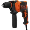 Image de Black&decker - Perceuse À Percussion Filaire 710w Black+decker Beh710-qs + 4 Forets De Perçage