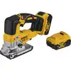 Image de Scie sauteuse DEWALT 18V XR 5Ah + 2 batteries + chargeur - DCS334P2