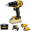 Image de Dcd709d2t Perceuse-visseuse À Percussion Sans Fil 18v   2x2ah Coffret Tstak - Dewalt