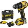 Image de DeWalt DCD708D2T Perceuse-visseuse sans fil 18V Li-Ion Brushless + 2x Batteries 2,0Ah + Chargeur + Coffret