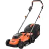 Image de Black & Decker   Tondeuse À Batterie 36v Avec 2 Batteries 2,5ah   Largeur De Coupe 33 Cm   Bac De Ramassage 35 L   Mode Mulching Pour Pelouses Jusqu'à 500 M²