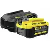 Image de Kit 1 batterie LITHIUM-ION 18V 4Ah et Chargeur 2Ah Gamme V20 - STANLEY Fatmax SFMCB14M1-QW