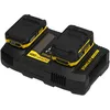Image de Double chargeur 18V 4A STANLEY SFMCB24-QW