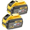 Image de Lot de 2 batteries 9Ah 54V / 3Ah 18V - 2x DCB547 FLEXVOLT DEWALT DCB547X2-XJ