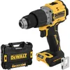 Image de Perceuse-visseuse à percussion compacte 18V DEWALT DCD805NT-XJ Brushless avec coffret