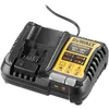 Image de Dewalt   Chargeur Pour Électroportatif 12v/18v Avec Indicateur Led   Charge Rapide En 64 Min   Compatible Batteries Li-ion 2.0/3.0/4.0/5.0ah   Dcb1104qw