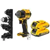 Image de Perceuse visseuse à têtes multiples XR 18V - 2 batteries 2Ah - Li-Ion Brushless - DEWALT - DCD803D2T-QW
