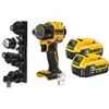 Image de Dewalt   Perceuse-visseuse À Têtes Multiples 18v 5ah Brushless   Couple 73nm   2 Batteries   Mandrins Interchangeables   Dcd803p2tqw