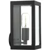 Image de Dar Era - Applique Murale D'Extérieur Lantern Noir Ip44