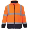 Image de Portwest - Polaire Haute Visibilité Bicolore Orange / Marine Xl