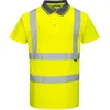 Image de Polo Hi-vis Manches Courtes Couleur : Jaune Taille Xs - Portwest
