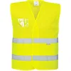 Image de Gilet Hv Semi-maille Jaune 2xl/3xl