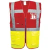 Image de Gilet Executive Paris Couleur : Jaune/rouge Taille Xxxl Portwest