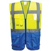 Image de Gilet Executive Warsaw Jaune/royal 3xl