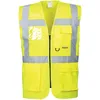 Image de Gilet Hi-vis Executive - Berlin Couleur : Jaune Taille 6xl Portwest