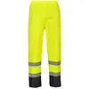 Image de Pantalon De Pluie Haute Visibilité Portwest Bicolore Jaune / Noir 4xl