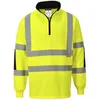 Image de Sweat Shirt Haute Visibilité Portwest Rugby Xenon Jaune Fluo 4xl